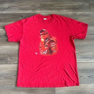 Vintage Y2K Dale Earnhardt Jr Budweiser NASCAR Racing Tee